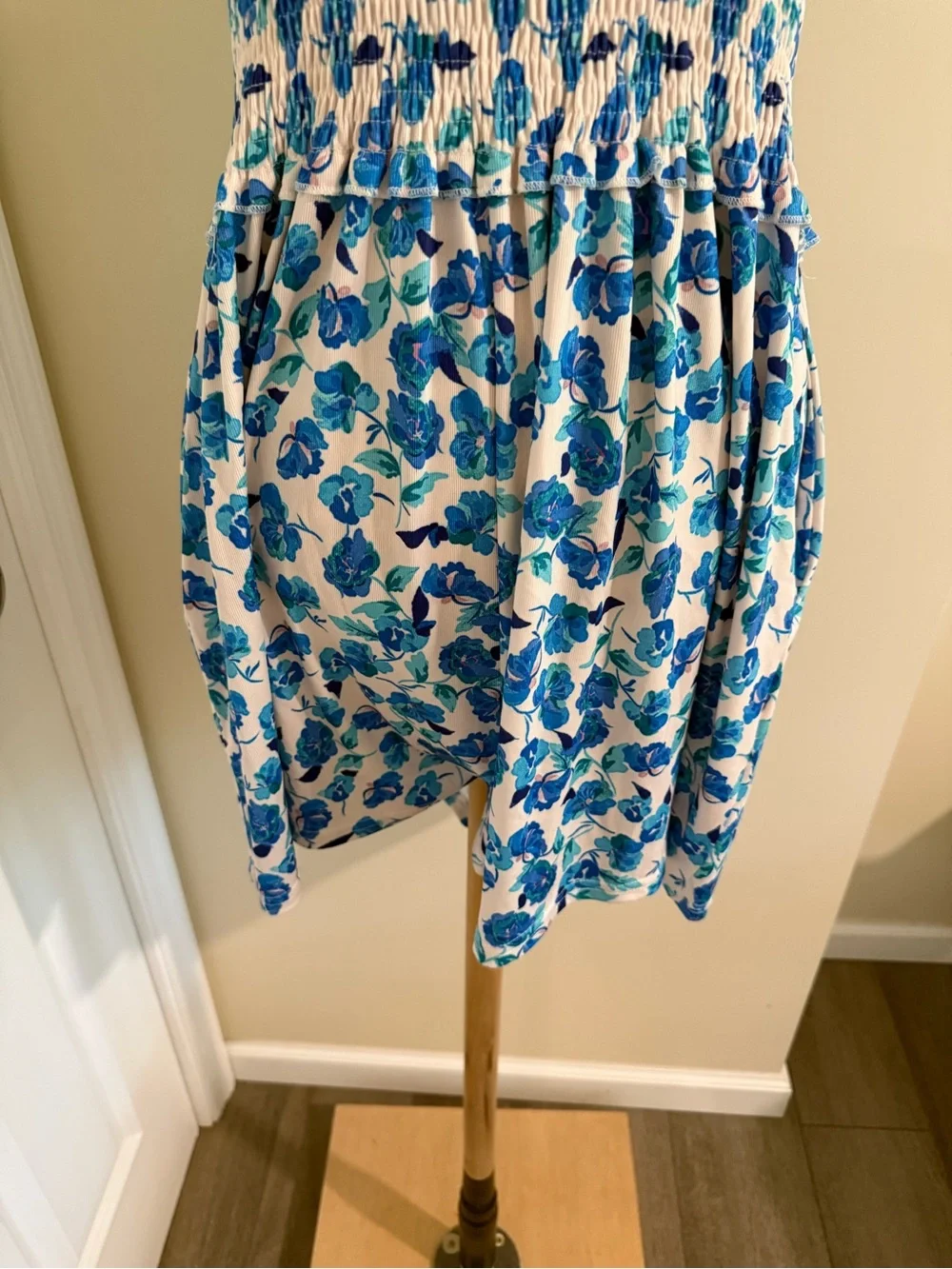 Sleeveless Floral Dress